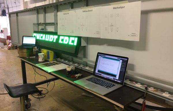 programmierung led anzeigen