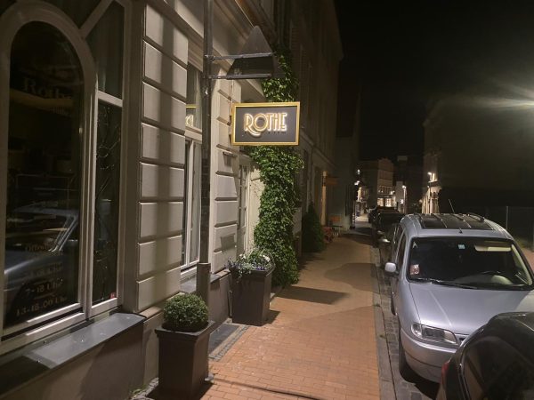 Lichtwerbeanlage – Café Rothe