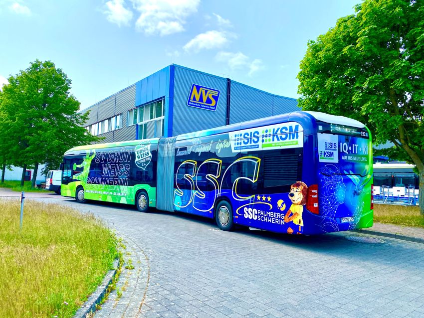 SIS KSM Busbeklebung