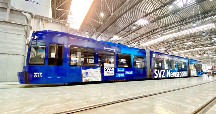 Schweriner Volkszeitung Straßenbahn
