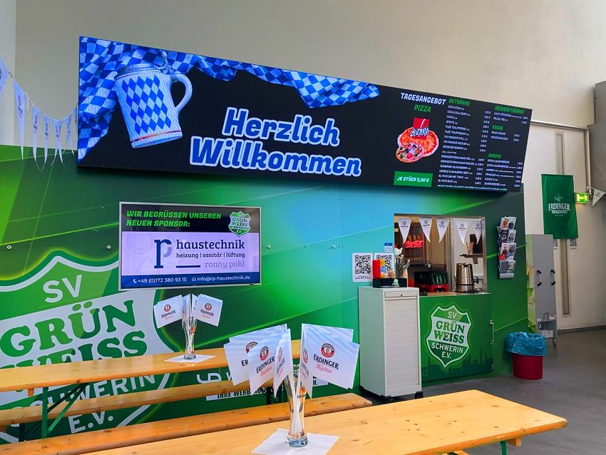 dynamische Digital-Signage LED Videowall